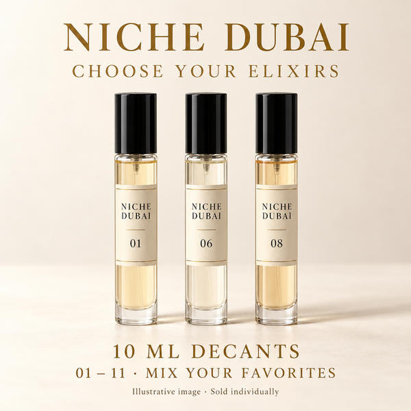 Niche Dubai 10 ml Decants | Choose Your Elixirs
